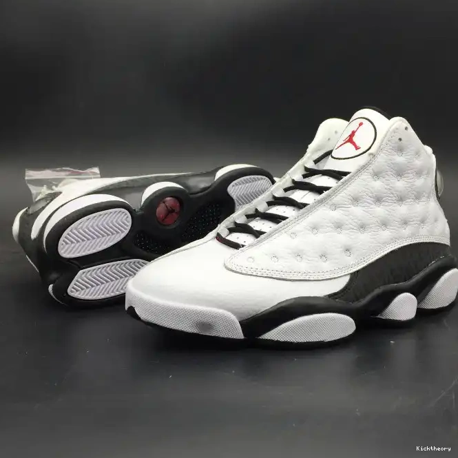  AND SNGL DAY black RESPECT" AIR JORDAN mens "LOVE RETRO 13 888164-112 white 0602